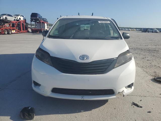 5TDZK3DC2DS347341 - 2013 TOYOTA SIENNA WHITE photo 5