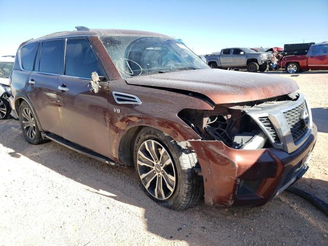 JN8AY2ND2JX002639 - 2018 NISSAN ARMADA SV BROWN photo 4