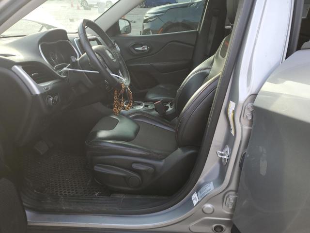 1C4PJMBB9HW536536 - 2017 JEEP CHEROKEE TRAILHAWK SILVER photo 7