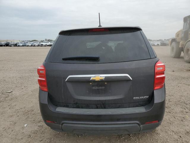 2GNALBEK4G6152616 - 2016 CHEVROLET EQUINOX LS CHARCOAL photo 6