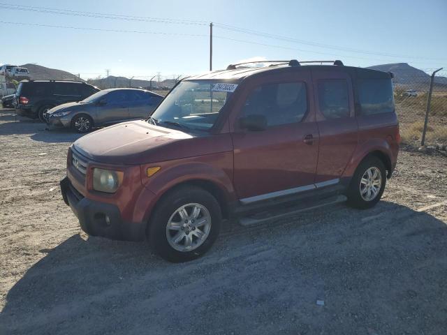 5J6YH28777L015512 - 2007 HONDA ELEMENT EX RED photo 1