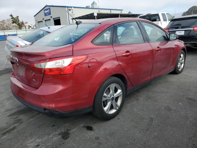 1FADP3F20EL139130 - 2014 FORD FOCUS SE RED photo 3