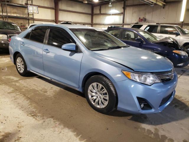 4T1BF1FK6DU669535 - 2013 TOYOTA CAMRY L/SE L BLUE photo 4