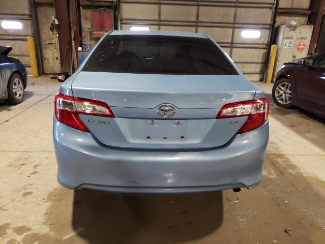 4T1BF1FK6DU669535 - 2013 TOYOTA CAMRY L/SE L BLUE photo 6