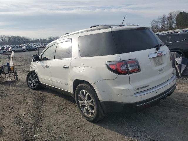 1GKKVRKDXDJ267309 - 2013 GMC ACADIA SLT-1 WHITE photo 2