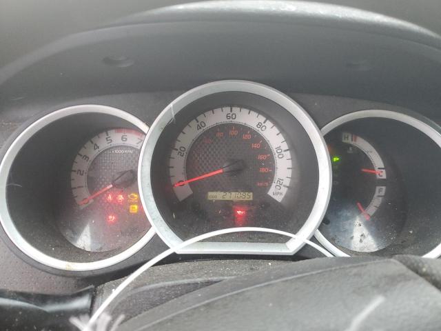 5TFJU4GN8CX013592 - 2012 TOYOTA TACOMA DOUBLE CAB PRERUNNER GRAY photo 9