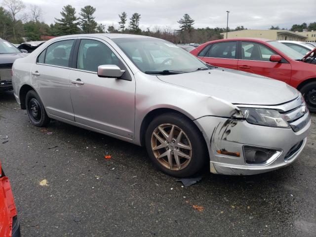 3FAHP0JAXCR295186 - 2012 FORD FUSION SEL SILVER photo 4