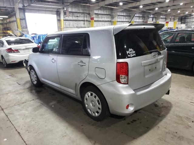 JTLZE4FEXCJ012792 - 2012 TOYOTA SCION XB SILVER photo 2