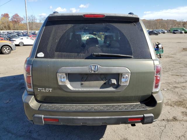 5FNYF28727B035178 - 2007 HONDA PILOT EXL GREEN photo 6