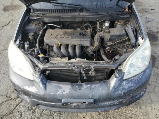 2T1KR32E75C482181 - 2005 TOYOTA COROLLA MA XR GRAY photo 11