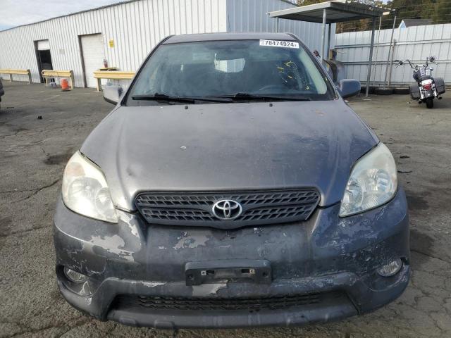 2T1KR32E75C482181 - 2005 TOYOTA COROLLA MA XR GRAY photo 5