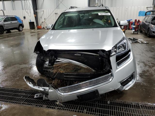 1GKKVTKD3DJ182003 - 2013 GMC ACADIA DENALI SILVER photo 5