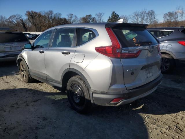 2HKRW6H33HH210890 - 2017 HONDA CR-V LX SILVER photo 2