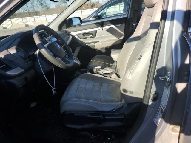 2HKRW6H33HH210890 - 2017 HONDA CR-V LX SILVER photo 7