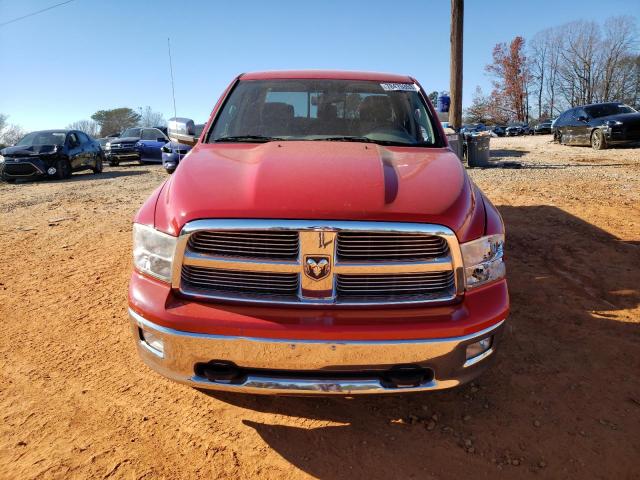 1D7RB1CT9AS213540 - 2010 DODGE RAM 1500 RED photo 5