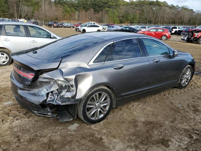 3LN6L2GKXER805690 - 2014 LINCOLN MKZ GRAY photo 3