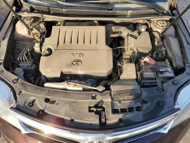 4T1BK1EB8DU033342 - 2013 TOYOTA AVALON BASE 栗色 照片 11