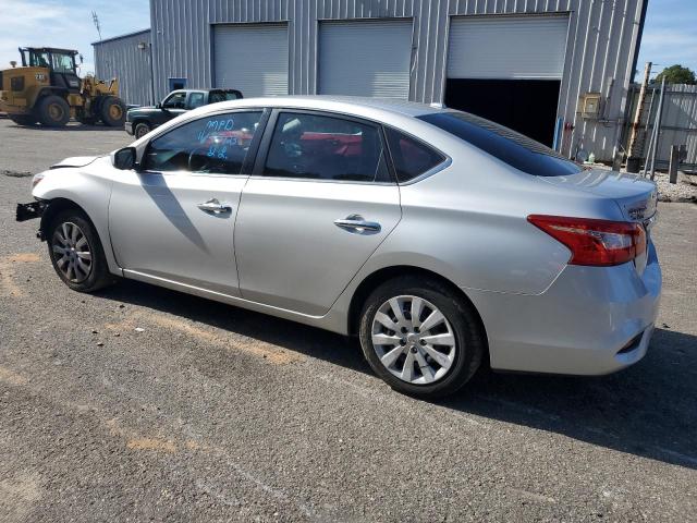 3N1AB7AP0HL698713 - 2017 NISSAN SENTRA S SILVER photo 2