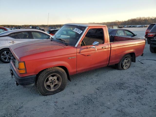 1FTCR10A5LUA19674 - 1990 FORD RANGER RED photo 1
