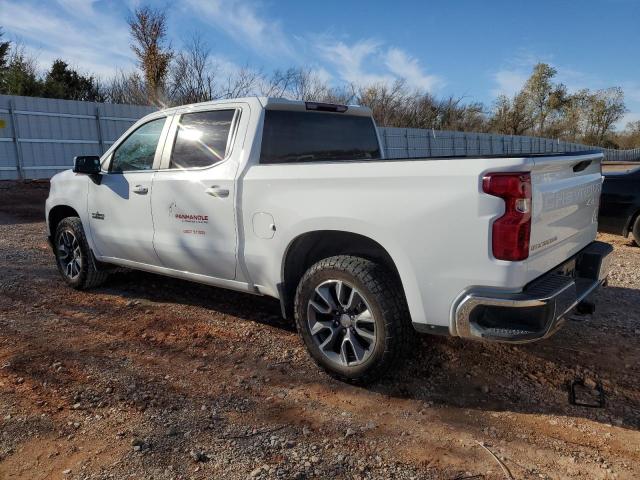 3GCUYDED0MG436765 - 2021 CHEVROLET SILVERADO K1500 LT WHITE photo 2