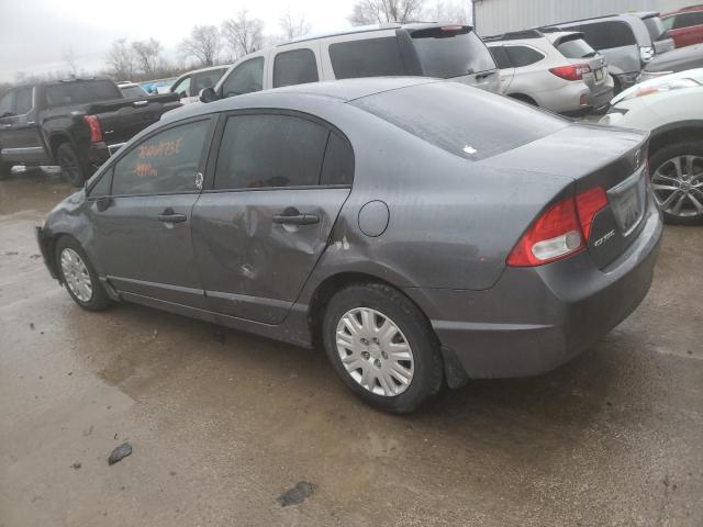 19XFA1F33AE020721 - 2010 HONDA CIVIC VP GRAY photo 2