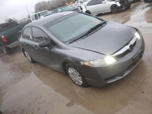 19XFA1F33AE020721 - 2010 HONDA CIVIC VP GRAY photo 4