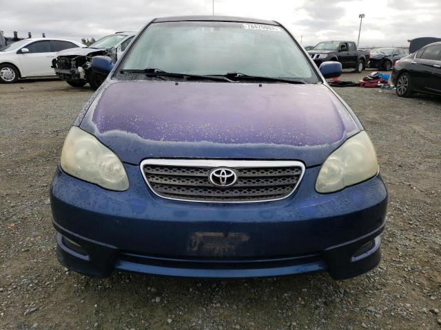 1NXBR32E35Z392606 - 2005 TOYOTA COROLLA CE BLUE photo 5