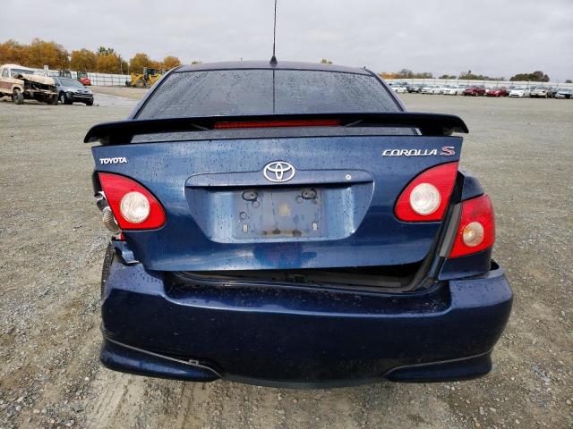 1NXBR32E35Z392606 - 2005 TOYOTA COROLLA CE BLUE photo 6