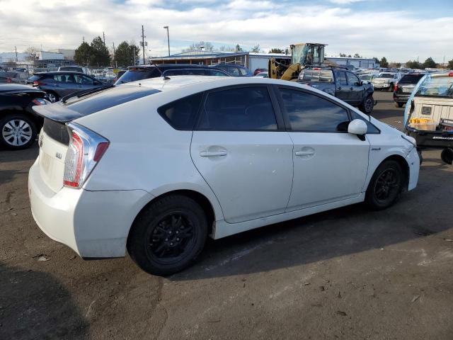 JTDKN3DU1C5510499 - 2012 TOYOTA PRIUS WHITE photo 3