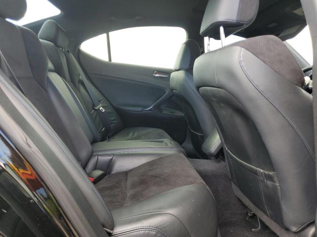 JTHBP5C22B5008314 - 2011 LEXUS IS F BLACK photo 10
