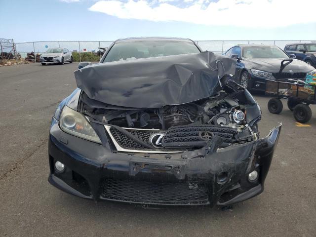 JTHBP5C22B5008314 - 2011 LEXUS IS F BLACK photo 5