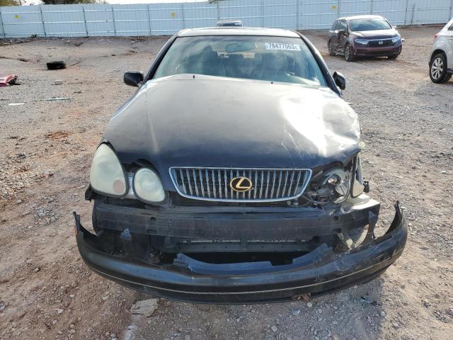 JT8BD69S110136643 - 2001 LEXUS GS 300 BLACK photo 5