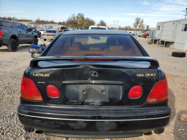 JT8BD69S110136643 - 2001 LEXUS GS 300 BLACK photo 6