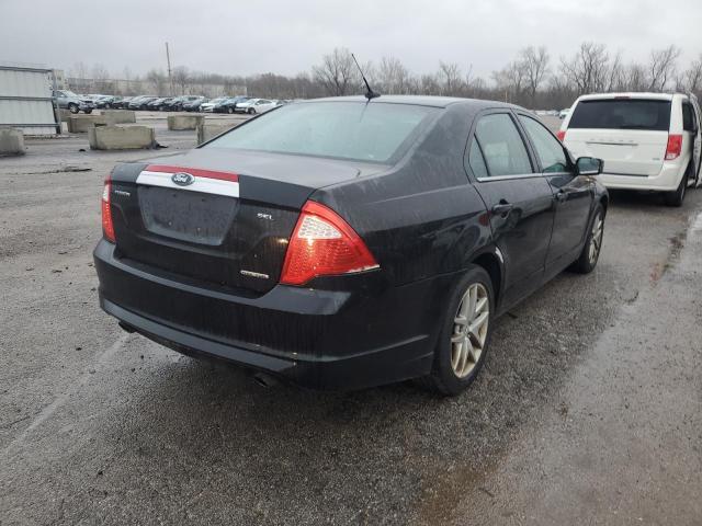 3FAHP0JG3BR273176 - 2011 FORD FUSION SEL BLACK photo 3