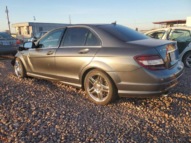 WDDGF56X88F102899 - 2008 MERCEDES-BENZ C 350 GRAY photo 2