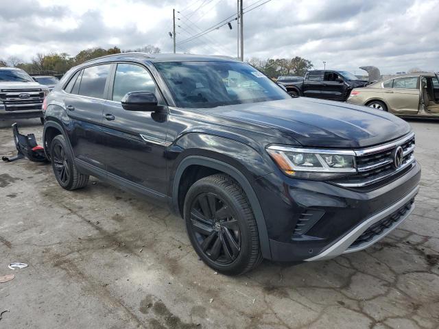 1V2HE2CA8MC221627 - 2021 VOLKSWAGEN ATLAS CROS SE BLACK photo 4