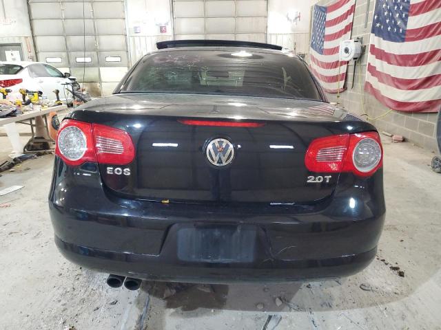 WVWBA71F88V029701 - 2008 VOLKSWAGEN EOS TURBO BLACK photo 6