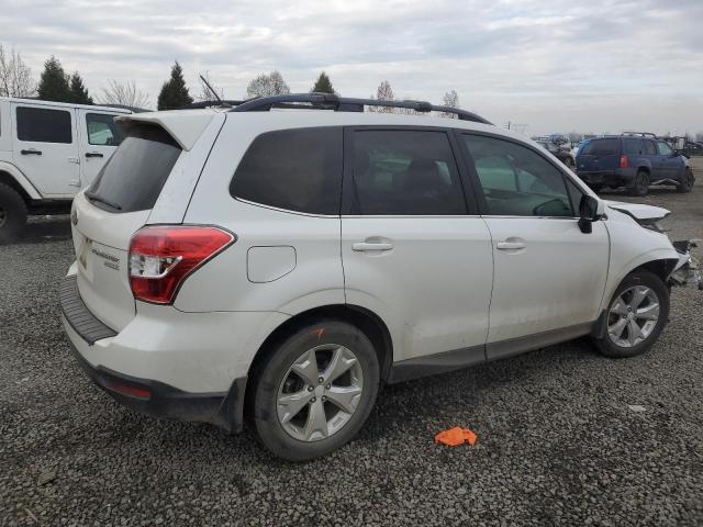 JF2SJAHC2EH522908 - 2014 SUBARU FORESTER 2.5I LIMITED WHITE photo 3