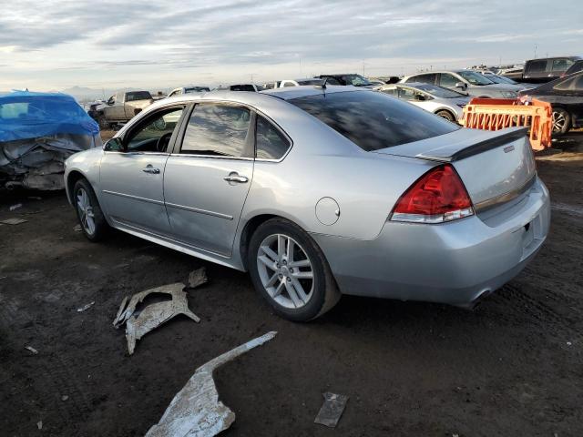 2G1WC5E31D1198687 - 2013 CHEVROLET IMPALA LTZ SILVER photo 2