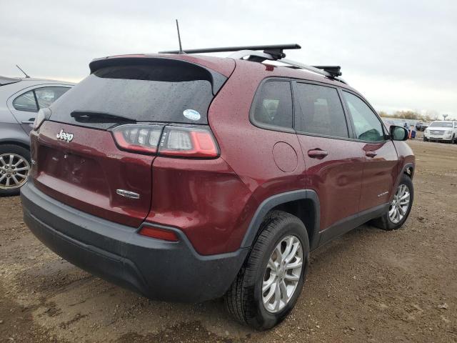 1C4PJMCB0LD546777 - 2020 JEEP CHEROKEE LATITUDE MAROON photo 3