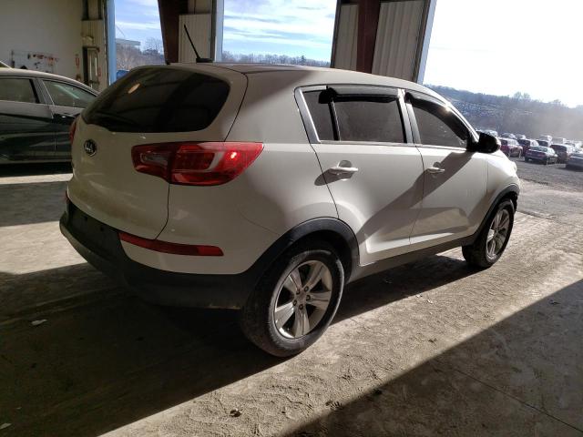 KNDPB3A27D7537102 - 2013 KIA SPORTAGE BASE WHITE photo 3