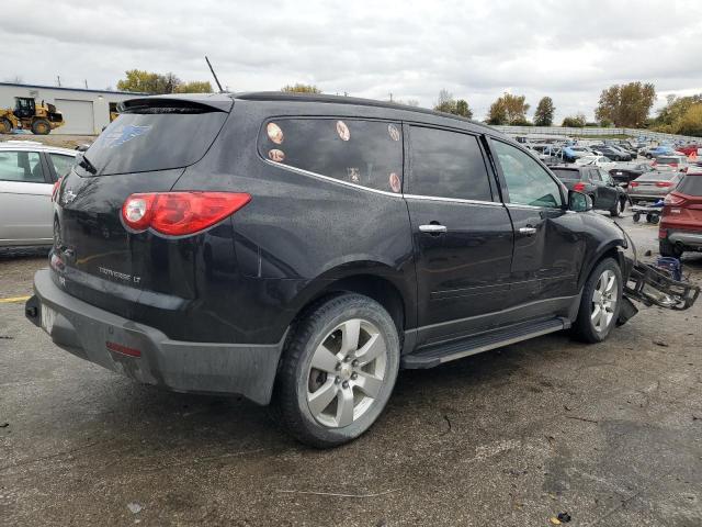 1GNKRGED7CJ174754 - 2012 CHEVROLET TRAVERSE LT BLACK photo 3