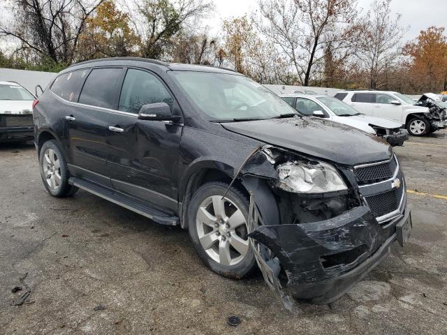 1GNKRGED7CJ174754 - 2012 CHEVROLET TRAVERSE LT BLACK photo 4