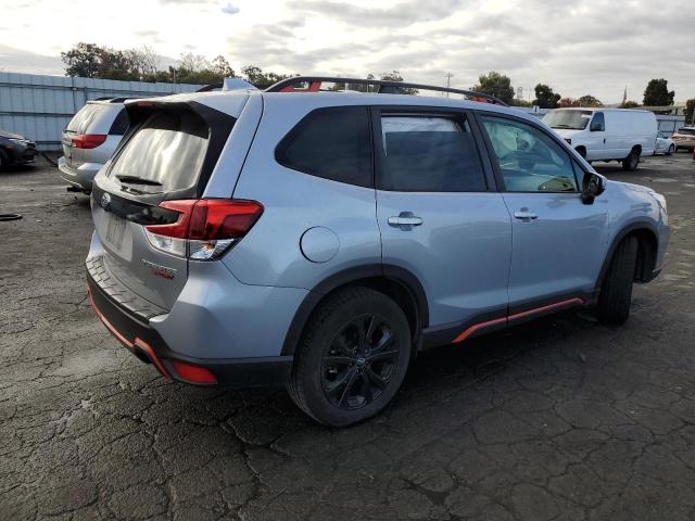 JF2SKAJC1KH556924 - 2019 SUBARU FORESTER SPORT SILVER photo 3