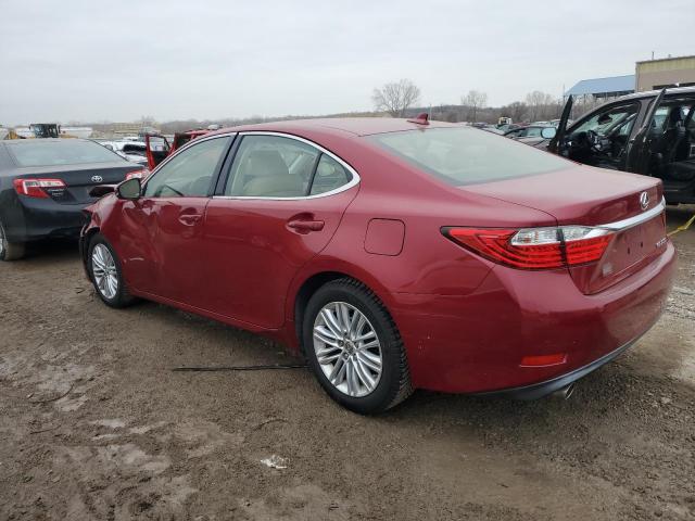 JTHBK1GG4E2124391 - 2014 LEXUS ES 350 RED photo 2