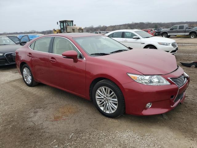 JTHBK1GG4E2124391 - 2014 LEXUS ES 350 RED photo 4