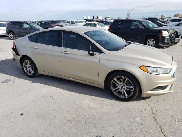 3FA6P0H77JR125611 - 2018 FORD FUSION SE GOLD photo 4