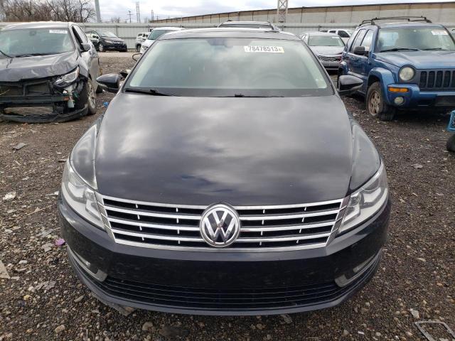 WVWRN7AN6DE507036 - 2013 VOLKSWAGEN CC LUXURY BLACK photo 5