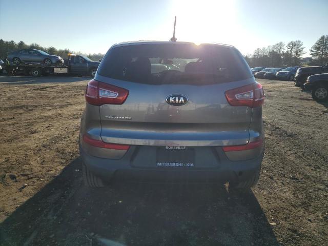 KNDPB3A20D7413012 - 2013 KIA SPORTAGE BASE GRAY photo 6