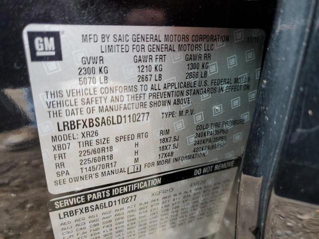 LRBFXBSA6LD110277 - 2020 BUICK ENVISION PREFERRED Qara foto 13